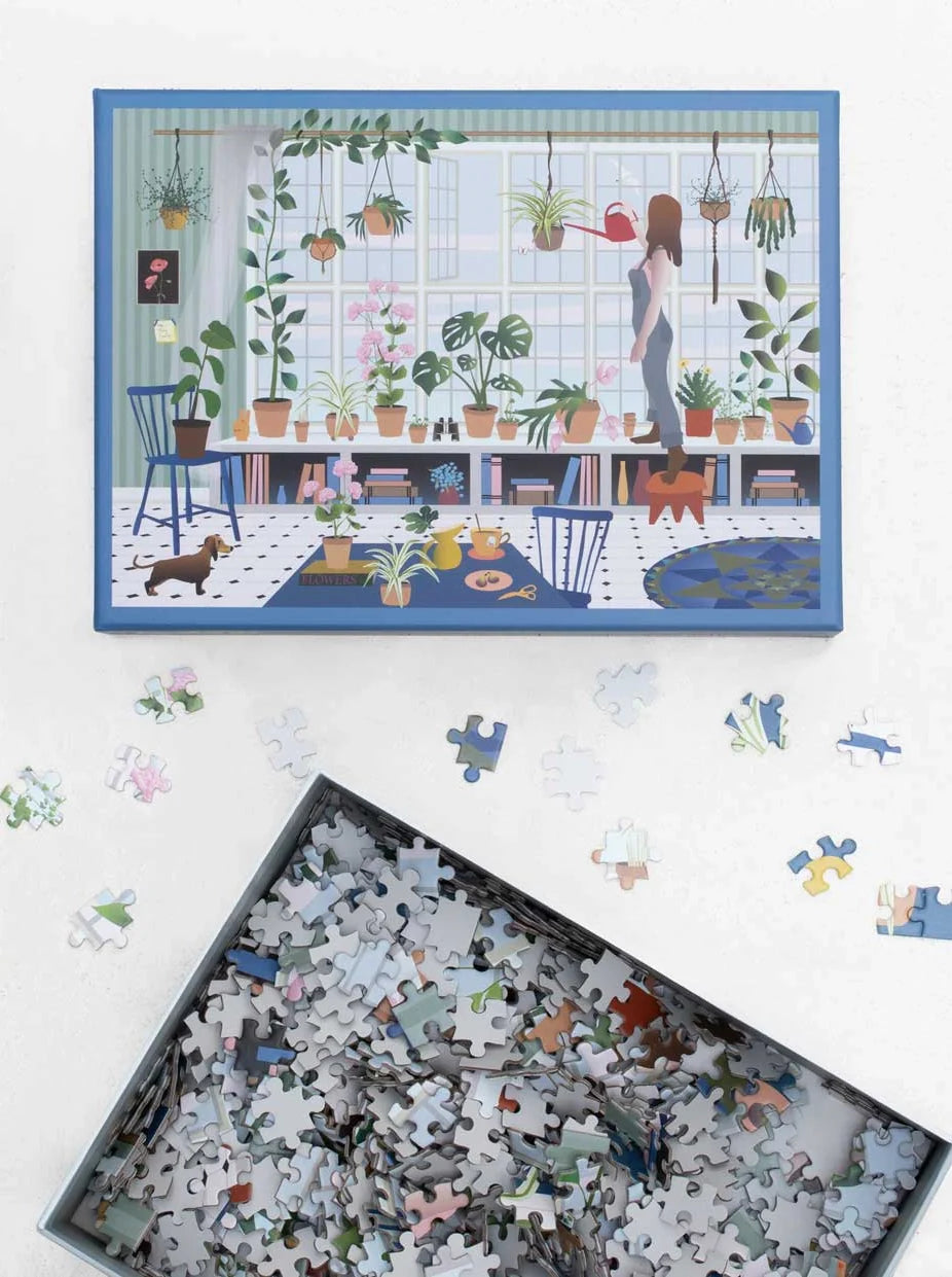 Puzzle 1000 pièces - Amoureux des plantes