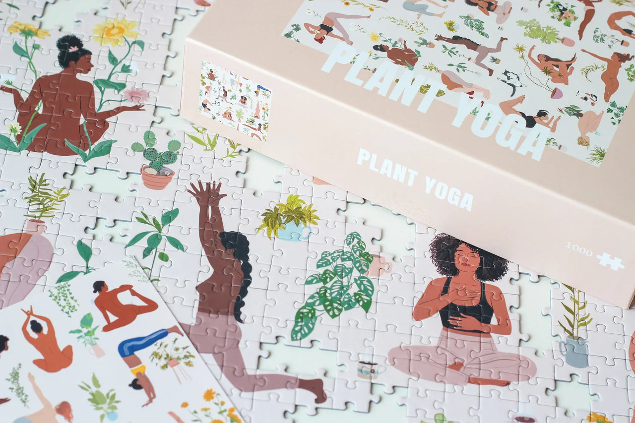 Plant Yoga 1000-Piece Puzzle