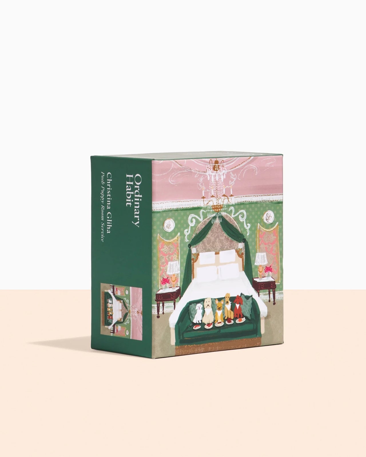 Puzzle 100 pièces Posh Puppy Room Service