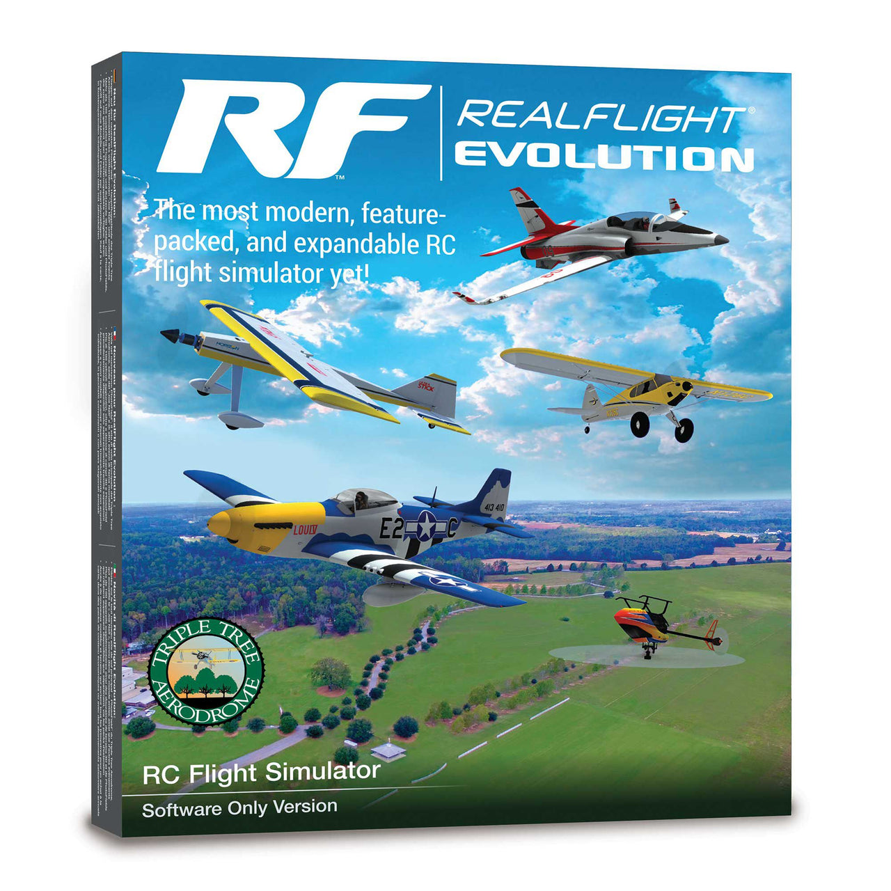 RFL2001 RealFlight Evolution RC Simulador de vuelo únicamente 