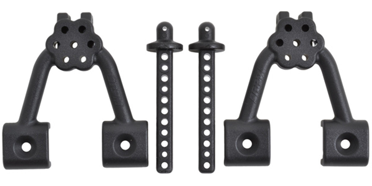 RPM70702 Axial SCX10 Rear Shock Hoop & Body Mount Set