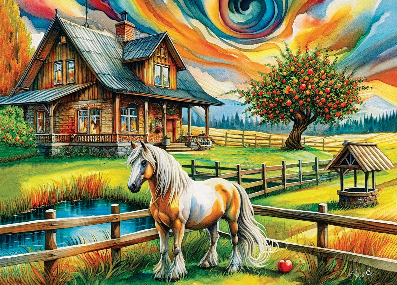 Rural Retreat 1000-Piece Puzzle
