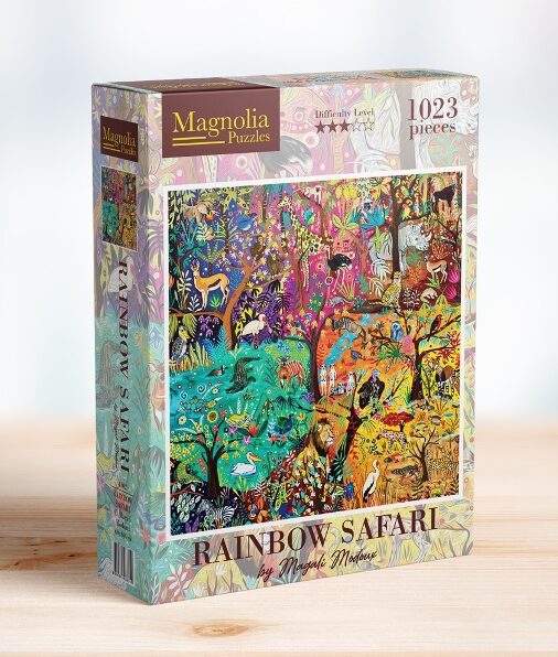 Safari Arc-en-ciel - Puzzle Magali Mondoux 1023 pièces