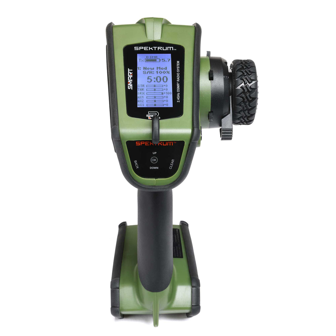 SPMR6215G DX6 Rugged 6-Channel DSMR Transmitter Only, Green