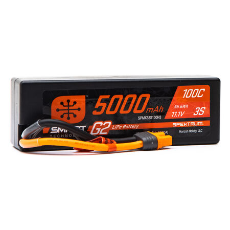 SPMX53S100H3 11,1 V 5000 mAh 3S 100C Smart G2 Batterie LiPo : IC3 