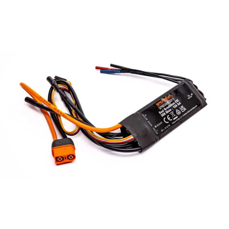 SPMXAHE3015 Avian Dual ESC 30A principal 15A queue 3S-4S: Eclipse 360