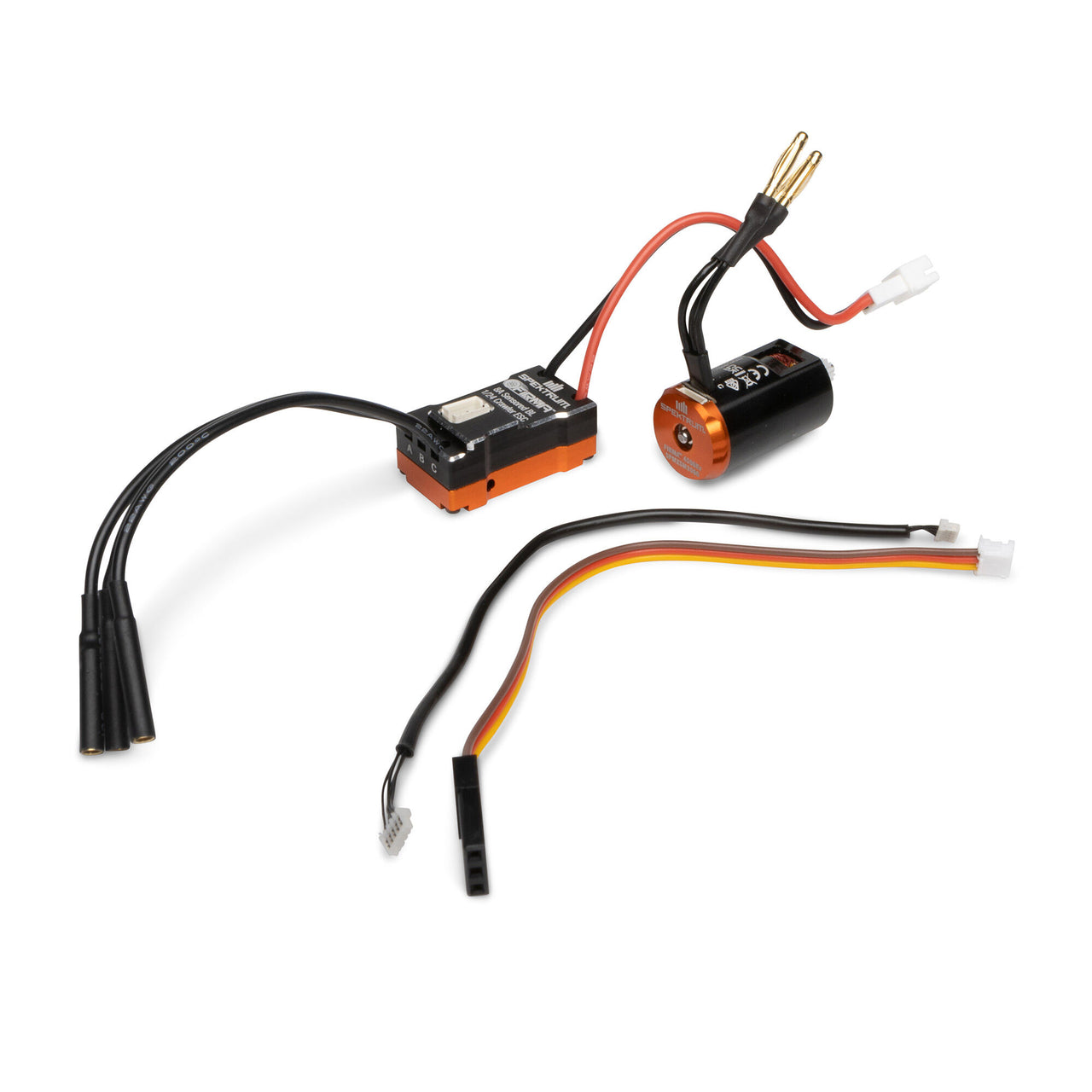 SPMXSEMC18 Firma 8A Sensored Brushless Smart ESC / Motor Combo: 1/24 Rock Crawlers