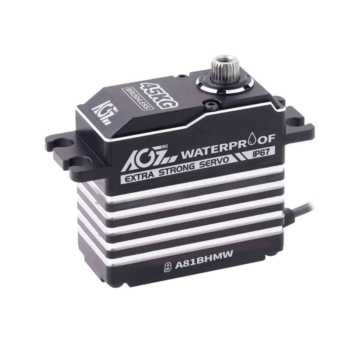 A81BHMW AGFRC 45KG Steel Gear 0.085S Ultra Torque HV Magnetic Waterproof BLS
