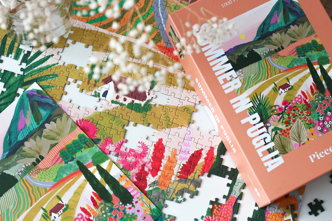 Puzzle 1000 pièces « Été dans les Pouilles » 