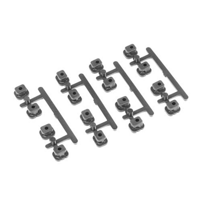 TKR9165 TEKNO Rear Arm Hinge Pin Inserts (2.0)