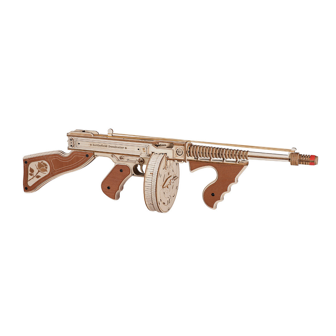 ROELQB01 ROKR Thompson Submachine Gun Toy 3D Wooden Puzzle