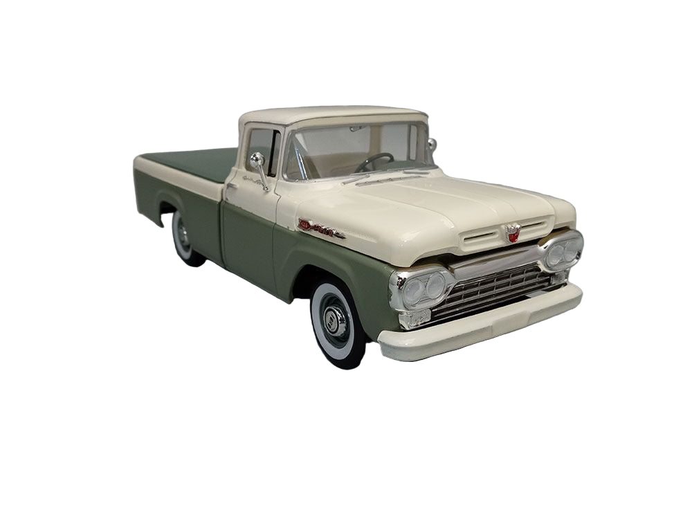 AMT1407/12 AMT 1/25 1960 Ford F-100 Pickup With Trailer (New Tooling)
