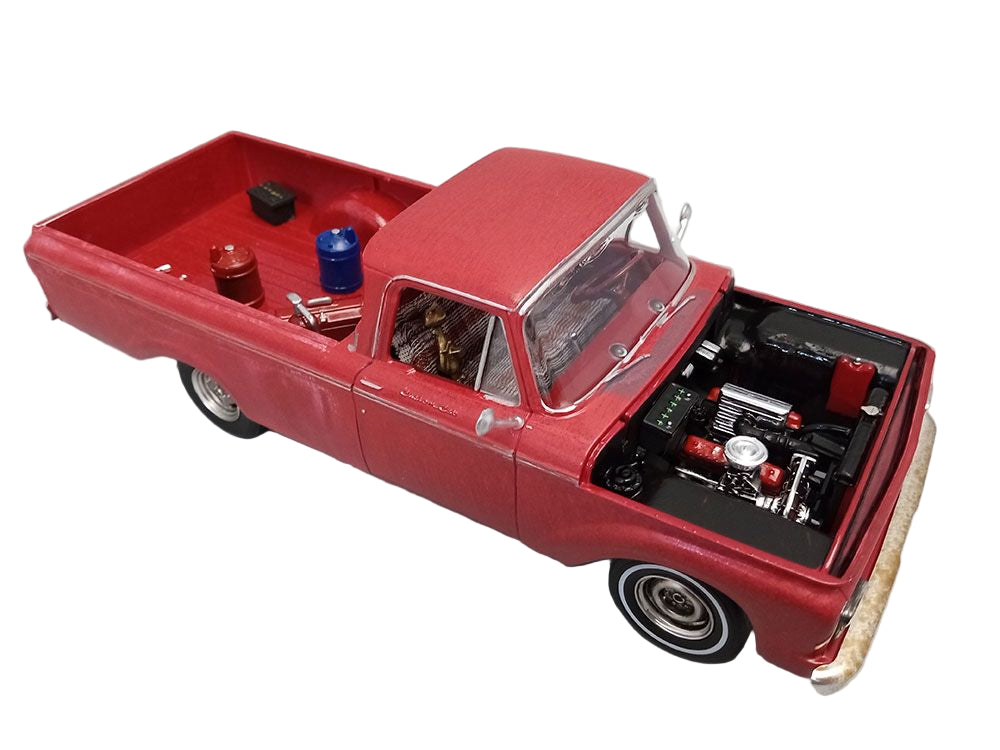 AMT1412/12 AMT 1/25 1963 Ford F100 Camper Pickup NEW TOOLING