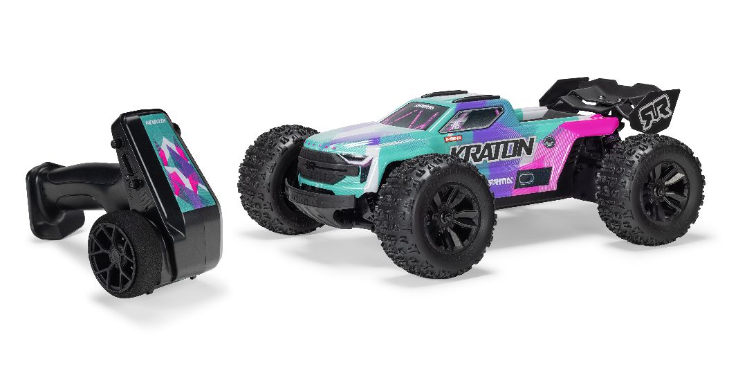 ARA2508ST2 ARRMA Mini Kraton 1/16 223S 4x4 RTR (teal/pink)