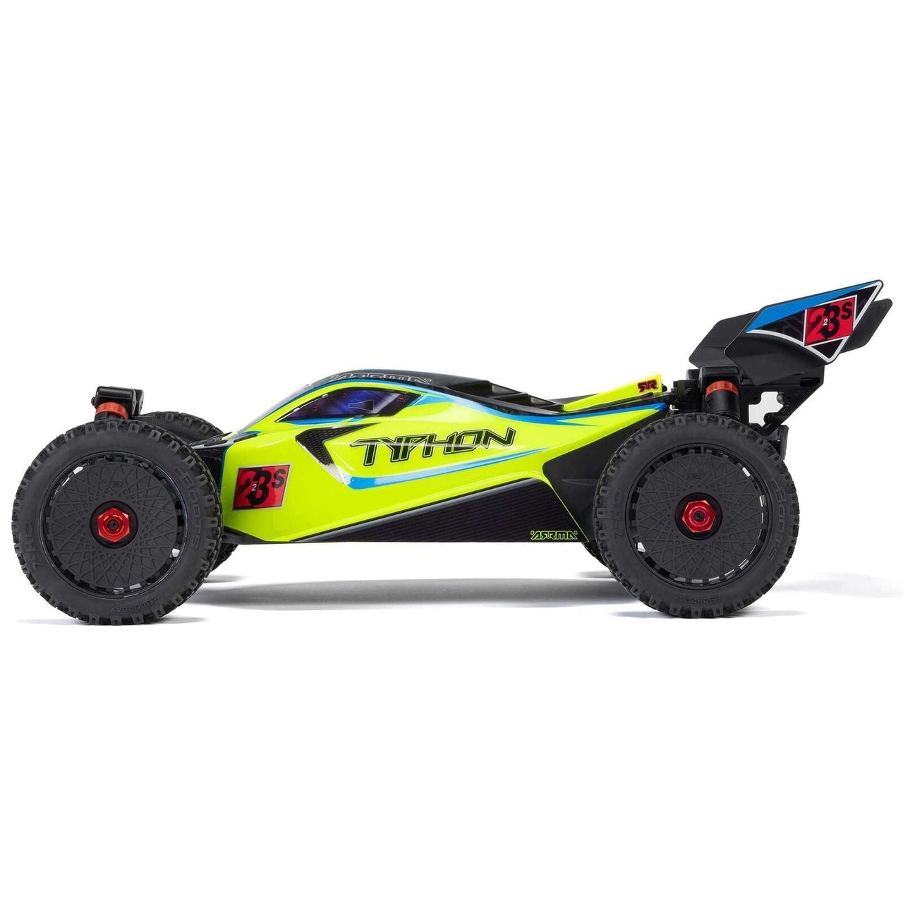 ARA4306V4T2 Arrma Typhon 4306V4 4x4 223S BLX 1/10 RTR buggy (Yellow)
