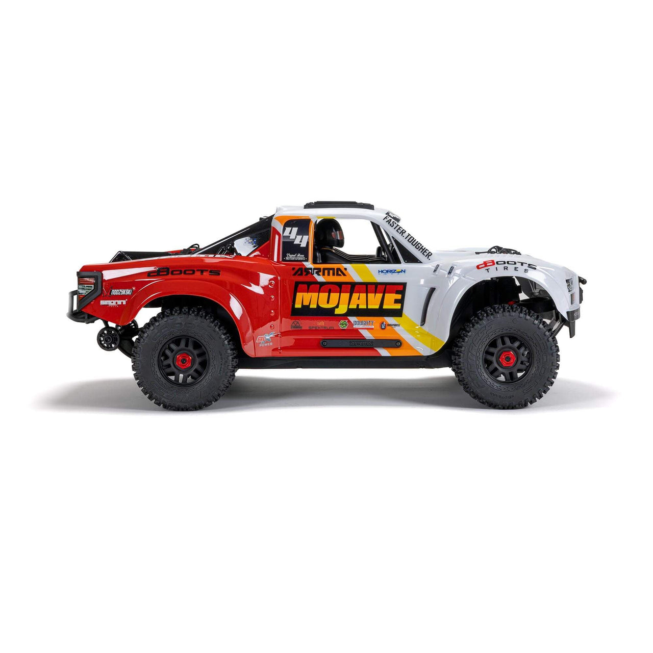 ARA4404T1 Arrma Mojave 4S BLX 1/8 RTR (Blanc/Rouge)