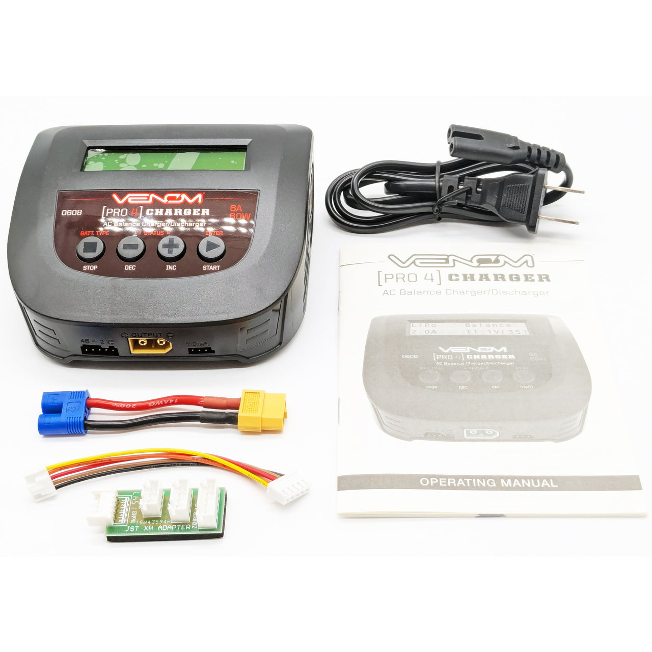 0608 Power Pro 4 Sport battery charger LiPo & NiMH 2S-4S 6A 60W AC ( compatible with Gens ace G-tech battery's )