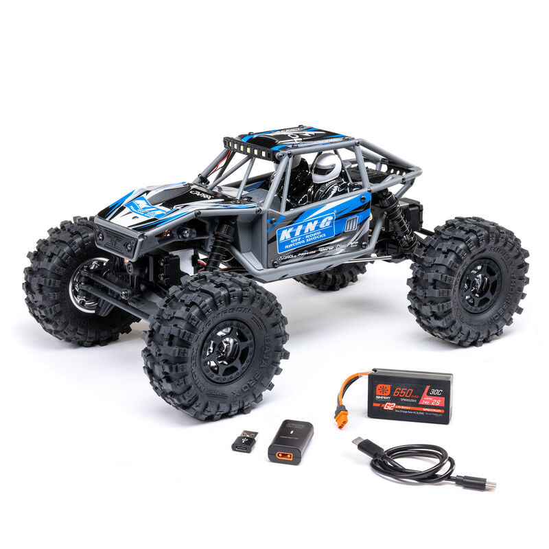 AXI-1750T1 Axial UTB18 Capra 1/18 4WS RTR (blue)