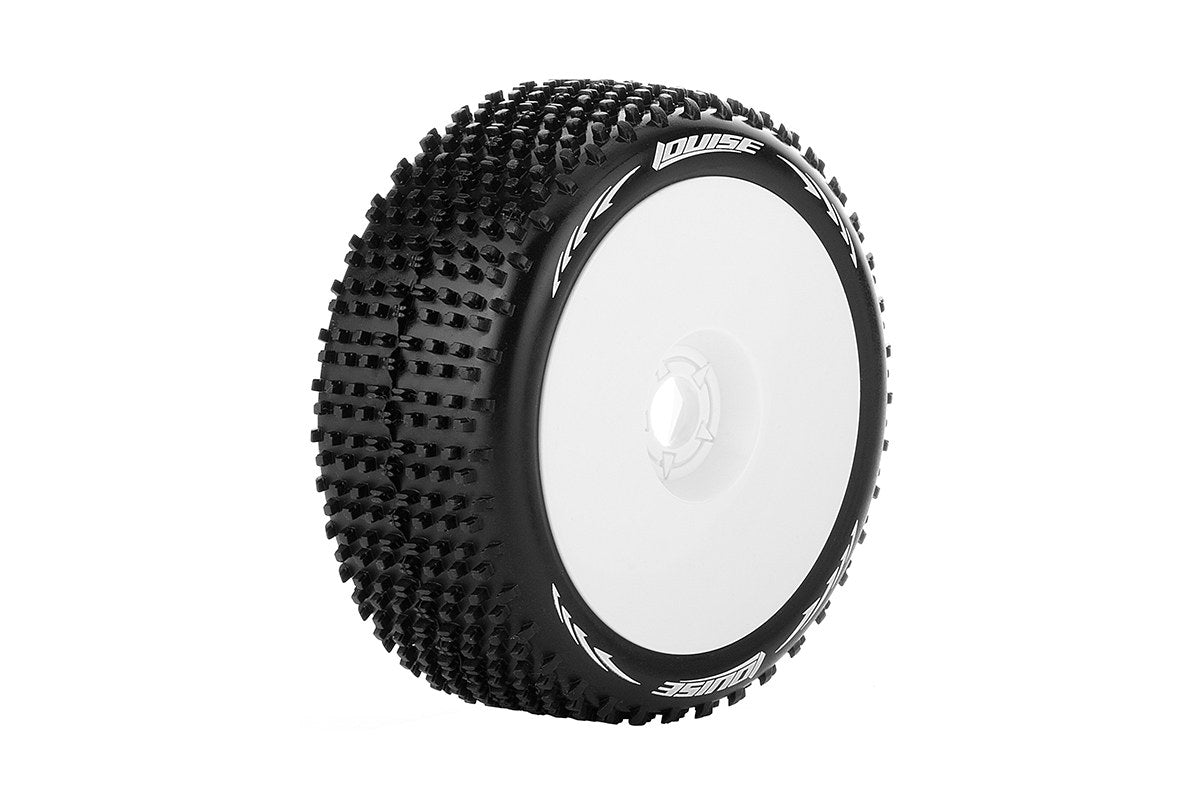 L-T3150SW Louise Tires & Wheels 1/8 B-HORNET Soft White 17mm  (2)