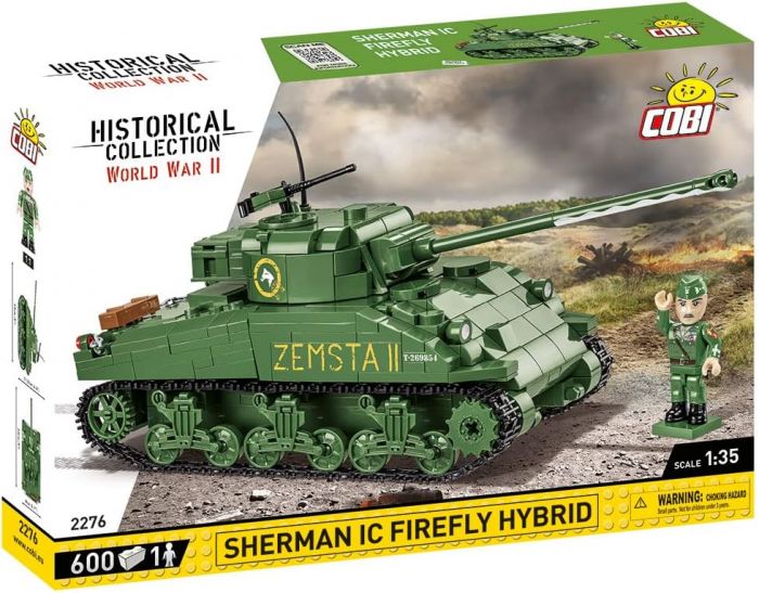 COBI-2276 COBI 608 PCS HC Segunda Guerra Mundial /2276/ SHERMAN IC FIREFLY HYBRID 