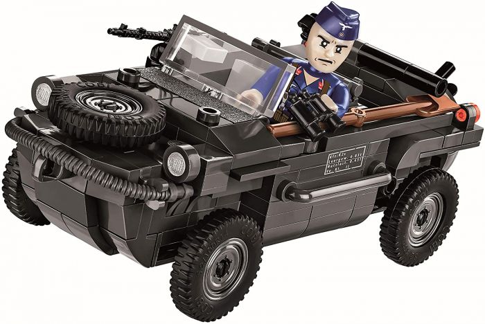 COBI-2403 COBI 200 PIÈCES COLLECTION HISTORIQUE SECONDE GUERRE MONDIALE /2403/ VW TYP 166 SCHWIMMWAGEN