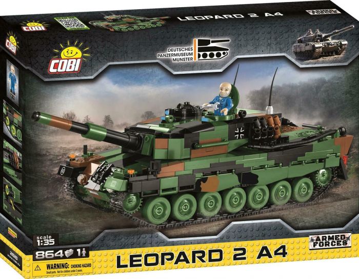 COBI-2618 COBI 864 PCS ARMED FORCES /2618/ LEOPARD 2 A4