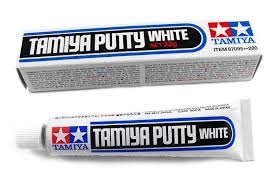 TAM87095 MASTIC TAMIYA - BLANC