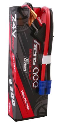 GEA532S60E3GT Gens Ace G-Tech 5300mAh 2S 7.4V 60C LiPo EC3 Plug