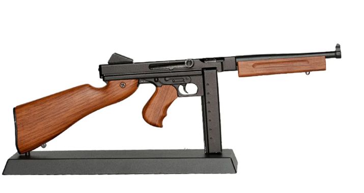 GOATMS-BLACK GoatGuns WW2 TMS Replica Metal Diecast Assembly Kits - Black