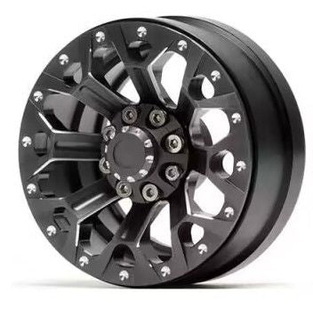 HDTCW03000C Hobby Details 1.9" Aluminum Wheels - Y Style (4)(Titanium)