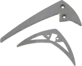 HMXE8451 Juego de aletas traseras 125CP/125FP