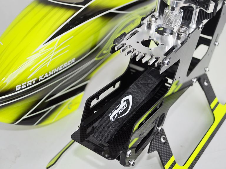 H0241-S Carbon Fiber Landing Gear Yellow(1pc) - Goblin 500