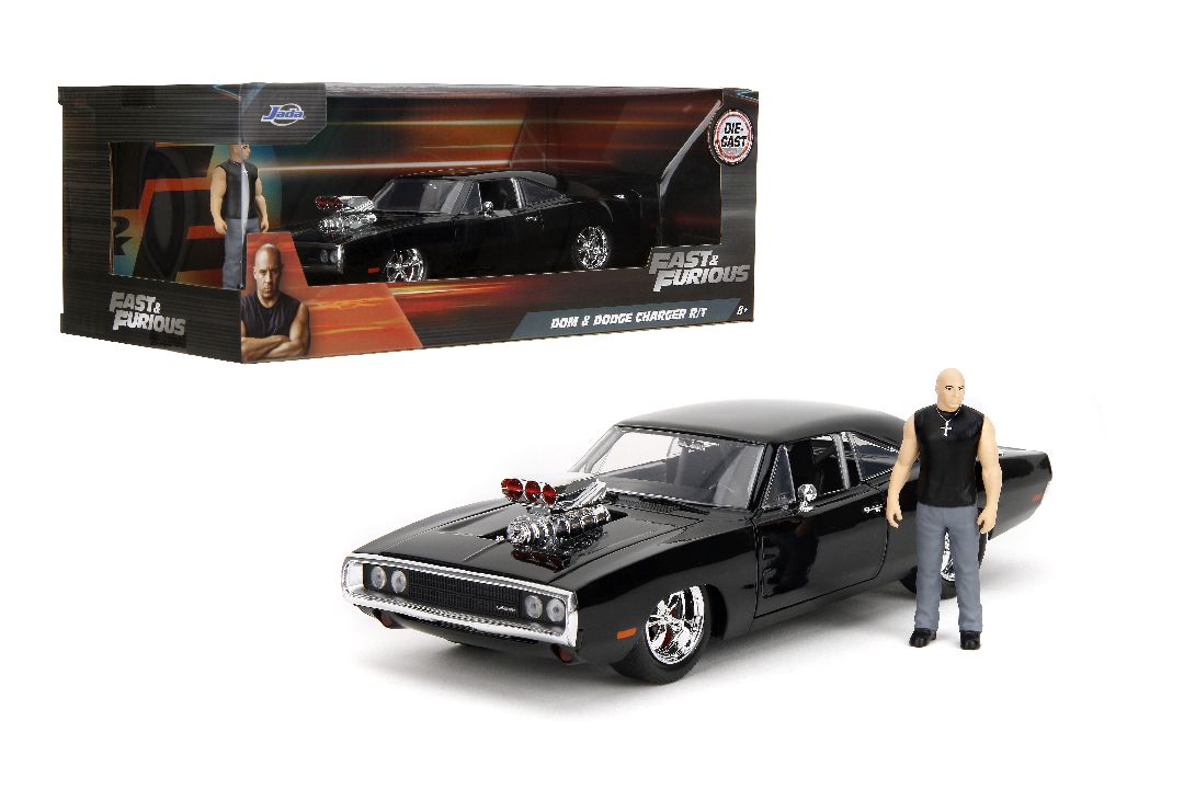 JAD35907 Jada 1/24 "Hollywood Rides" Fast & Furious Dom's Charger R/T