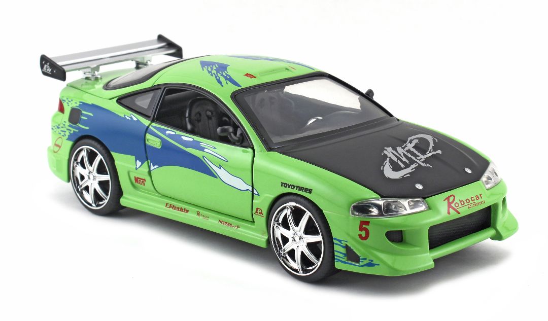 JAD97603 Jada 1/24 "Fast & Furious" Brian's Mitsubishi Eclipse - Green