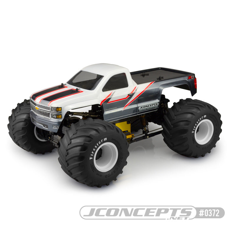 JCO0372 JConcepts 2014 Chevy 1500 MT single cab body
