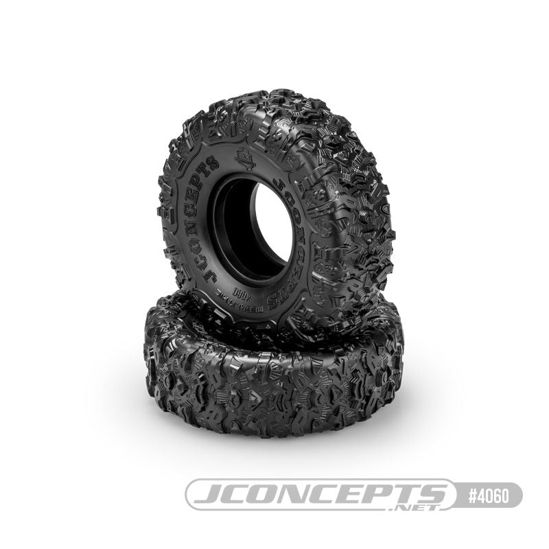 Pneu Megalithic Scaler JConcepts 1,9" - Composé vert, diamètre extérieur 4,75"