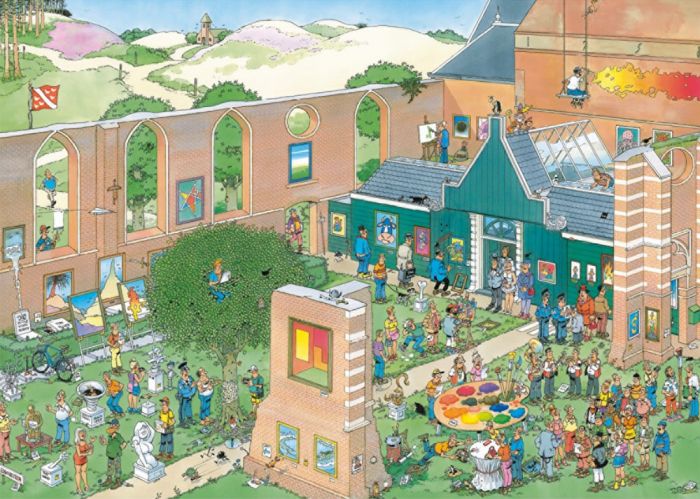 The Art Market 2000-Piece Puzzle