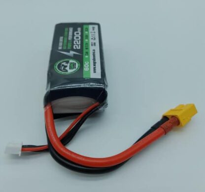 WAGB3S2260SX6 WAG Lipo Battery 3S 11.1V 2200mAh 60C XT60