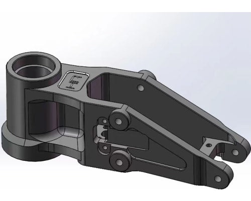 LPC0801 Cloison avant en aluminium CNC PM-MX