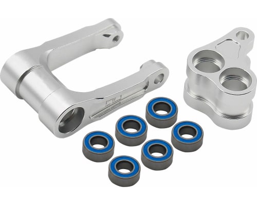 LPC56KP08 Bearing Aluminum Knuckle & Pull Rod Silver: PM-MX