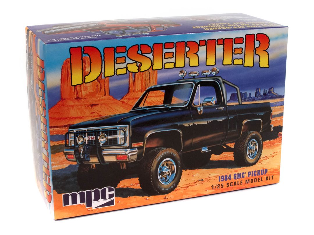 MPC847/12 MPC 1984 GMC Deserter Pickup 1/25 Model Kit (Level 2)