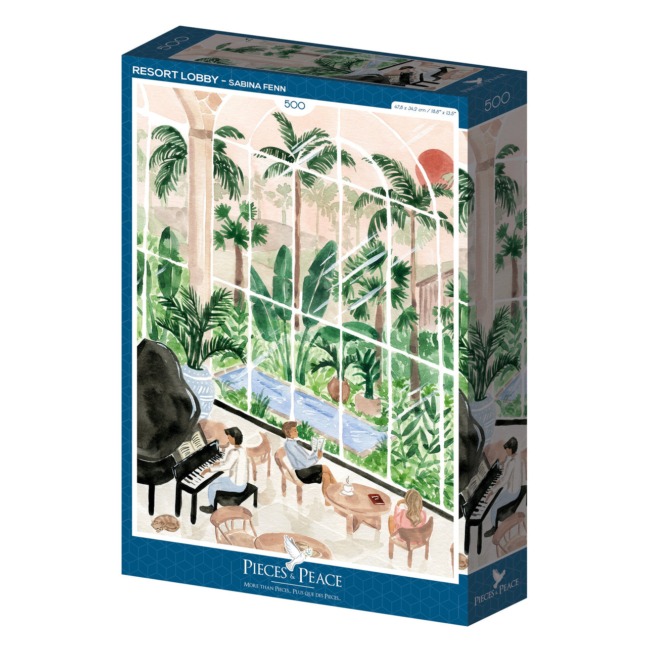 Resort Lobby 500-Piece Puzzle