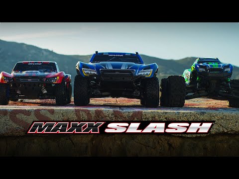 102076-4BLUE Traxxas Maxx Slash 1/8 4WD Brushless - Blue