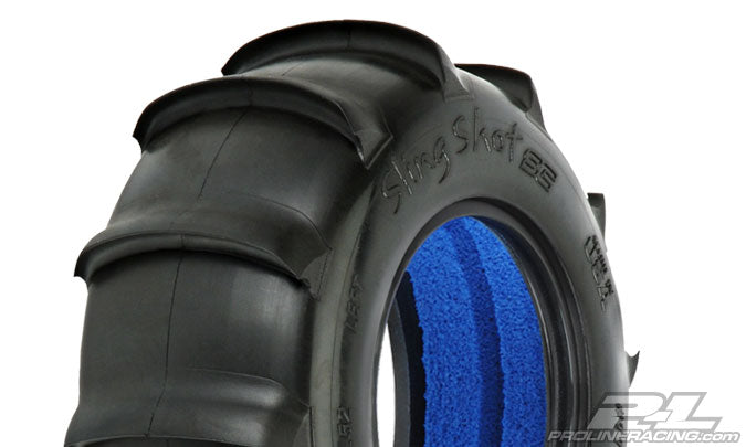 PRO115800 Pro-Line Sling Shot SC XTR Tires (2) for SC F/R