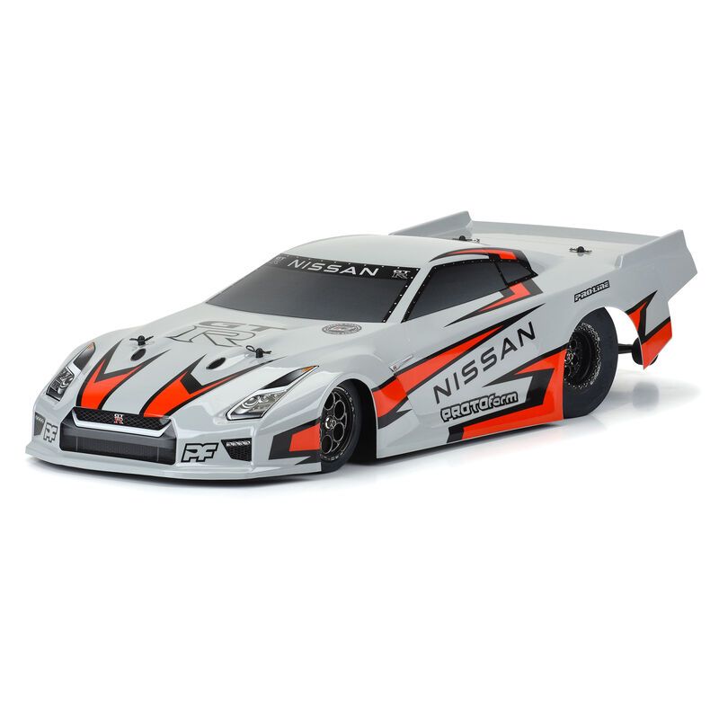 PRO158514 Pro-Line Nissan GT-R R35 Pro Mod Tough-Color (Stone Gray) Body