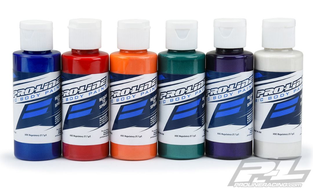 PRO632306 Pro-Line RC Body Paint All Pearl Set (6 Pack)