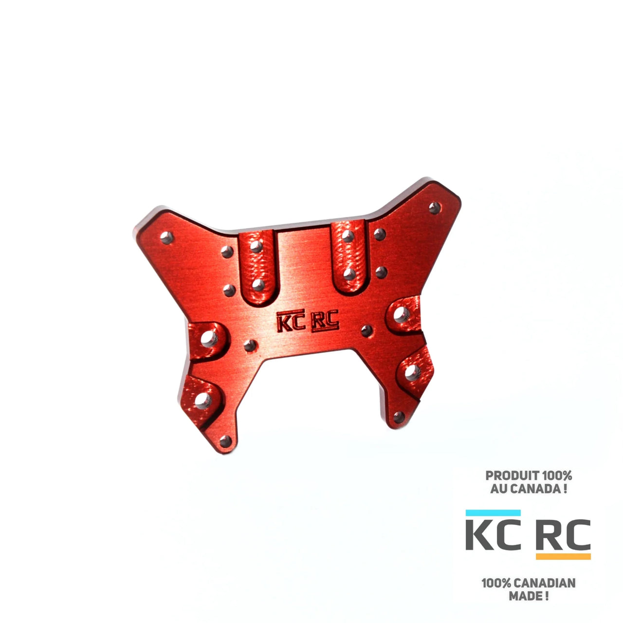 PAST606R Tour d'amortisseur avant KC RC 7075 T6 Mojave (6s) (EXB 1/8)
