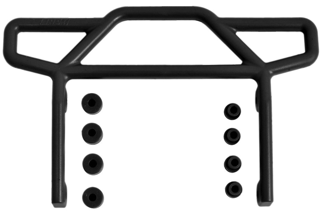 RPM70812 RPM Rear Bumper for Traxxas Electric Rustler - Black