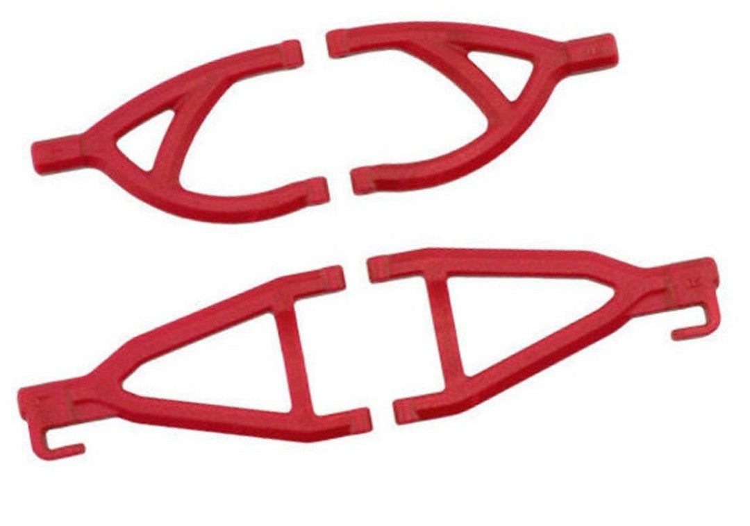 RPM80609 RPM Rear A-arms for the Traxxas 1/16th Scale Mini E-Revo - Red