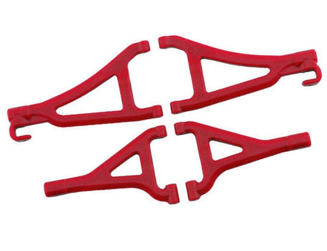 RPM80699 RPM Front A-arms for the Traxxas 1/16 E-Revo - Red